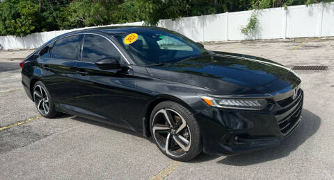 2020 Honda Accord for sale at Guru Auto Sales in Miramar FL