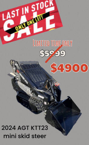 2024 AGT KTT23 Mini Skid Steer for sale at AUTOMOTIVE SOLUTIONS in Parsons TN
