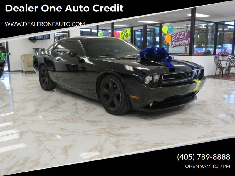 2013 Dodge Challenger for sale at Dealer One Auto Credit in Oklahoma City OK