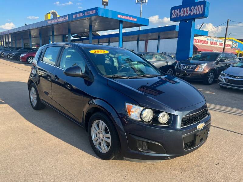 2015 Chevrolet Sonic for sale at Auto Selection of Houston in Houston TX