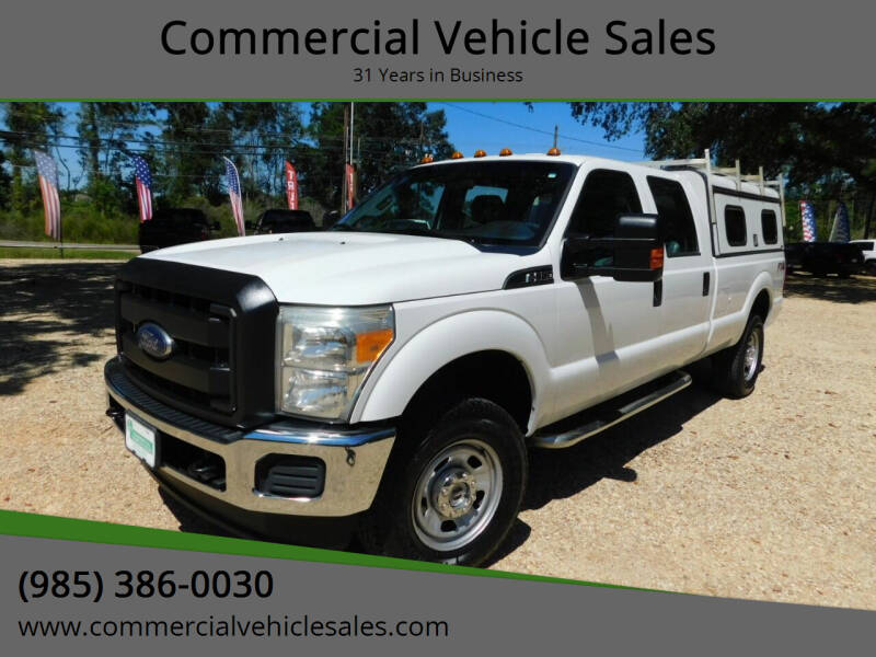 2014 Ford F-350 Super Duty for sale at Commercial Vehicle Sales in Ponchatoula LA