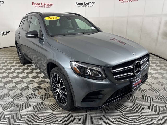 Used 2018 Mercedes-Benz GLC GLC300 with VIN WDC0G4KB6JV045850 for sale in Bloomington, IL