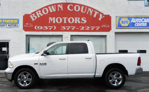 2013 RAM 1500 for sale at Brown County Motors in Russellville OH