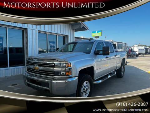 2016 Chevrolet Silverado 2500HD for sale at Motorsports Unlimited - Trucks in McAlester OK