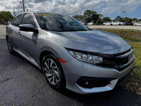 2017 Honda Civic for sale at Palm Bay Motors in Palm Bay FL