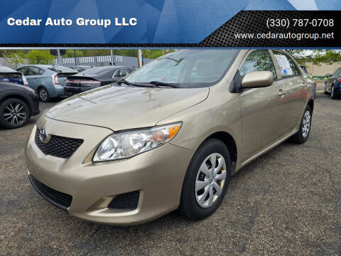 2009 Toyota Corolla for sale at Cedar Auto Group LLC in Akron OH