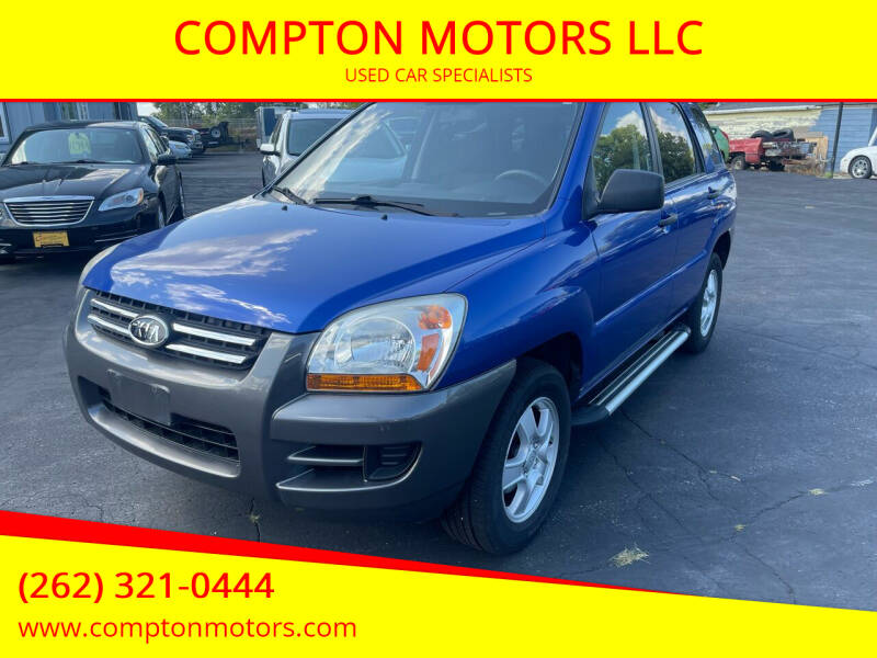 2008 Kia Sportage for sale at COMPTON MOTORS LLC in Sturtevant WI