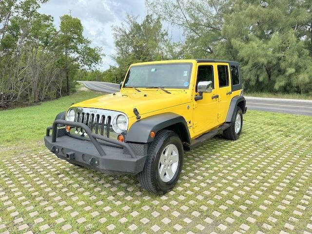 2008 Jeep Wrangler Unlimited for sale at Americarsusa in Hollywood FL