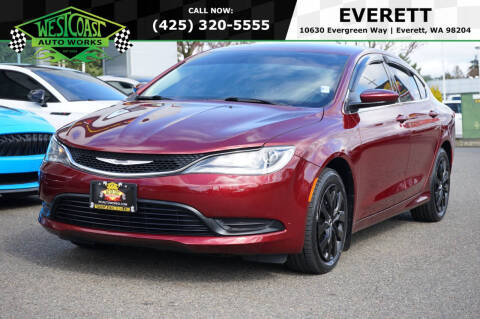 2015 Chrysler 200 for sale at West Coast AutoWorks in Everett WA