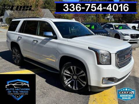 2017 GMC Yukon for sale at Auto Network of the Triad in Walkertown NC