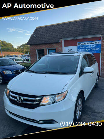 2014 Honda Odyssey for sale at AP Automotive in Cary NC