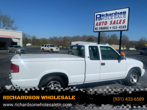 2002 GMC Sonoma for sale at RICHARDSON WHOLESALE in Fayetteville TN