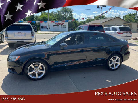 2015 Audi A3 for sale at Rex's Auto Sales in Junction City KS