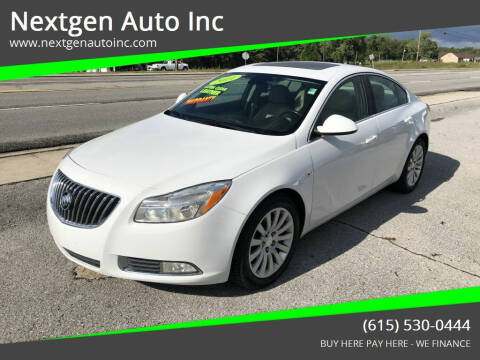 2011 Buick Regal for sale at Nextgen Auto Inc in Smithville TN