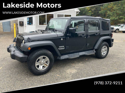 2010 Jeep Wrangler Unlimited for sale at Lakeside Motors in Haverhill MA