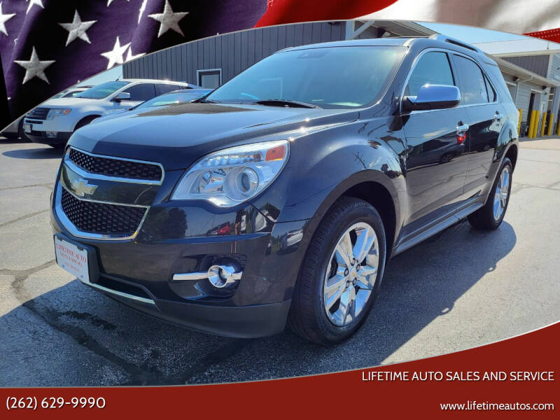2013 Chevrolet Equinox for sale at Lifetime Auto Sales and Service in West Bend WI
