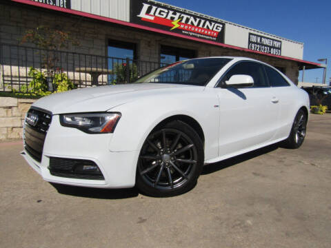 2016 Audi A5 for sale at Lightning Motorsports in Grand Prairie TX