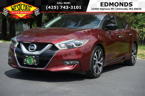 2016 Nissan Maxima for sale at West Coast AutoWorks -Edmonds in Edmonds WA
