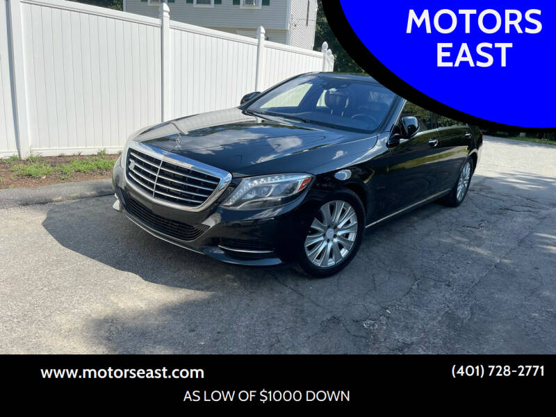 2014 Mercedes-Benz S-Class for sale at MOTORS EAST in Cumberland RI