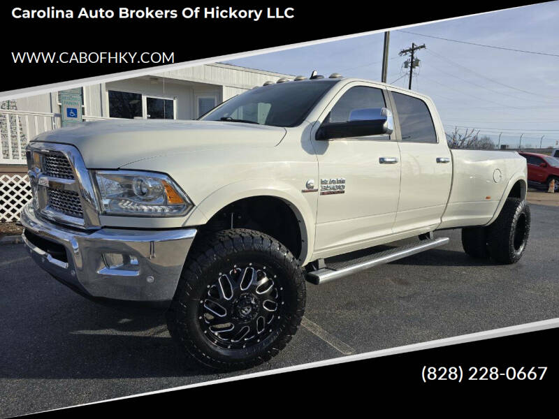 2017 RAM 3500 for sale at Carolina Auto Brokers of Hickory LLC in Hickory NC