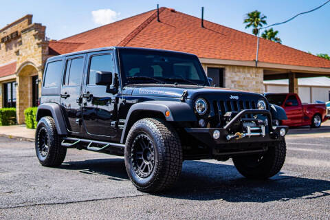 2018 Jeep Wrangler JK Unlimited for sale at Jerrys Auto Sales in San Benito TX