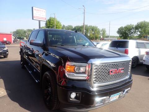 2015 GMC Sierra 1500 for sale at Marty's Auto Sales in Savage MN