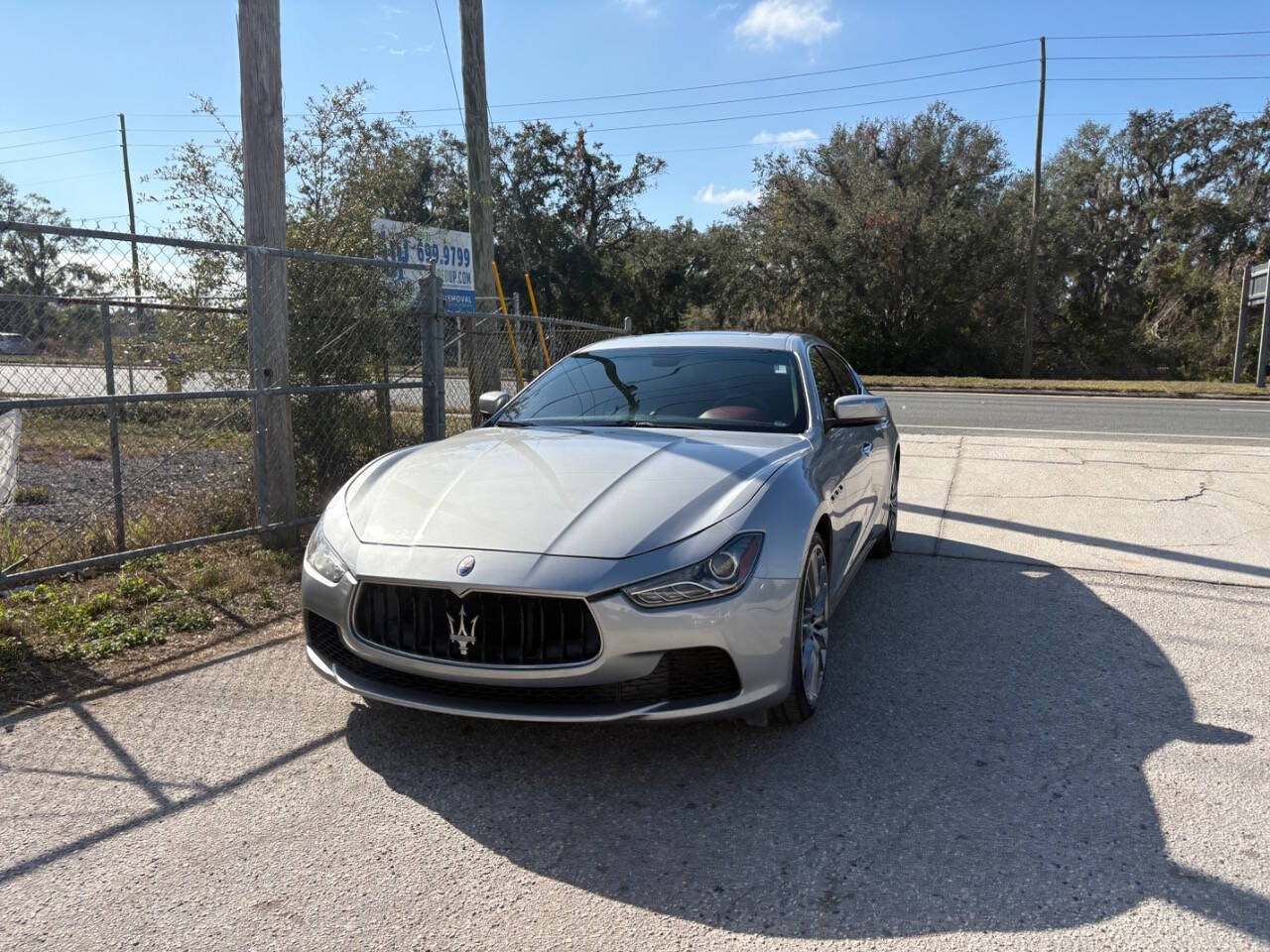 2014 Maserati Ghibli for sale at Hobgood Auto Sales in Land O Lakes, FL