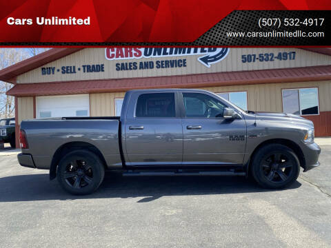 2017 RAM 1500 for sale at Cars Unlimited in Marshall MN