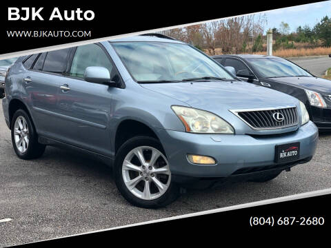 2009 Lexus RX 350 for sale at BJK Auto in Mineral VA