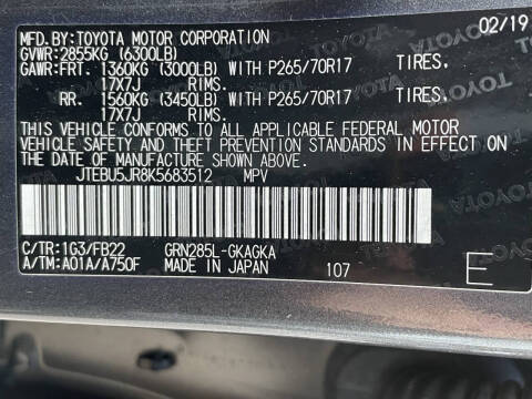 2019 Toyota 4Runner SR5