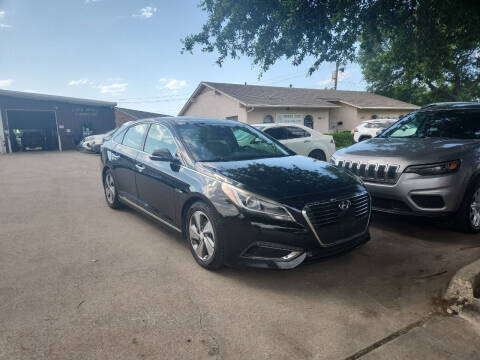 2016 Hyundai Sonata Hybrid for sale at Bad Credit Call Fadi in Dallas TX