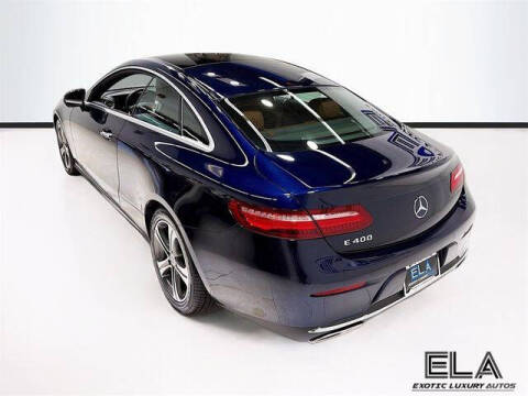 2018 Mercedes-Benz E-Class E 400