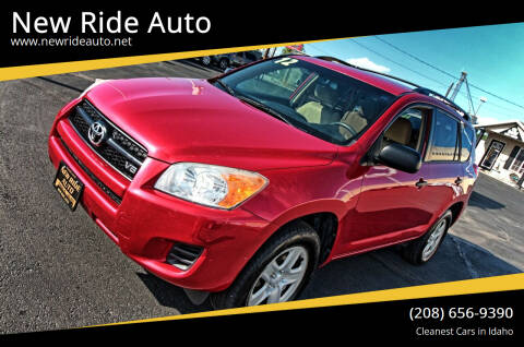 2012 Toyota RAV4 for sale at New Ride Auto in Rexburg ID