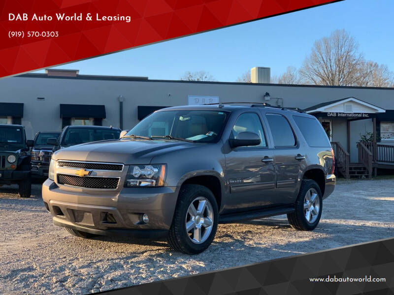 2013 Chevrolet Tahoe for sale at DAB Auto World & Leasing in Wake Forest NC