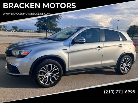 2019 Mitsubishi Outlander Sport for sale at BRACKEN MOTORS in San Antonio TX