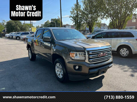 2015 GMC Canyon for sale at Shawn's Motor Credit in Houston TX