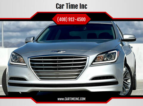 2016 Hyundai Genesis for sale at Car Time Inc in San Jose CA