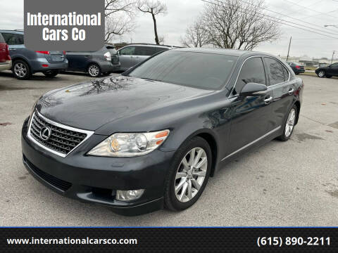 2011 Lexus LS 460 for sale at International Cars Co in Murfreesboro TN