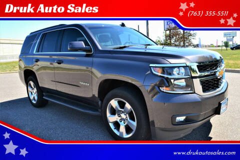 2017 Chevrolet Tahoe for sale at Druk Auto Sales in Ramsey MN