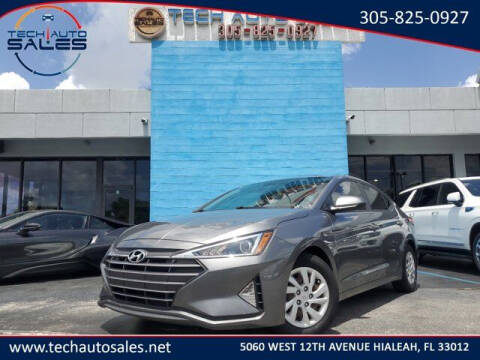 2019 Hyundai Elantra for sale at Tech Auto Sales in Hialeah FL