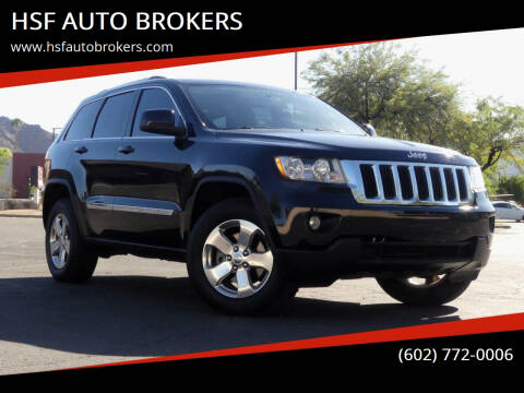 2012 Jeep Grand Cherokee for sale at HSF AUTO BROKERS in Phoenix AZ