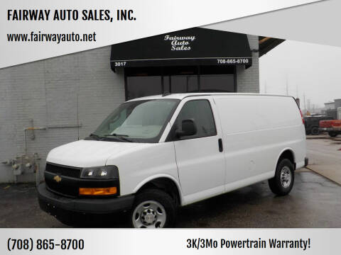 2019 Chevrolet Express for sale at FAIRWAY AUTO SALES, INC. in Melrose Park IL