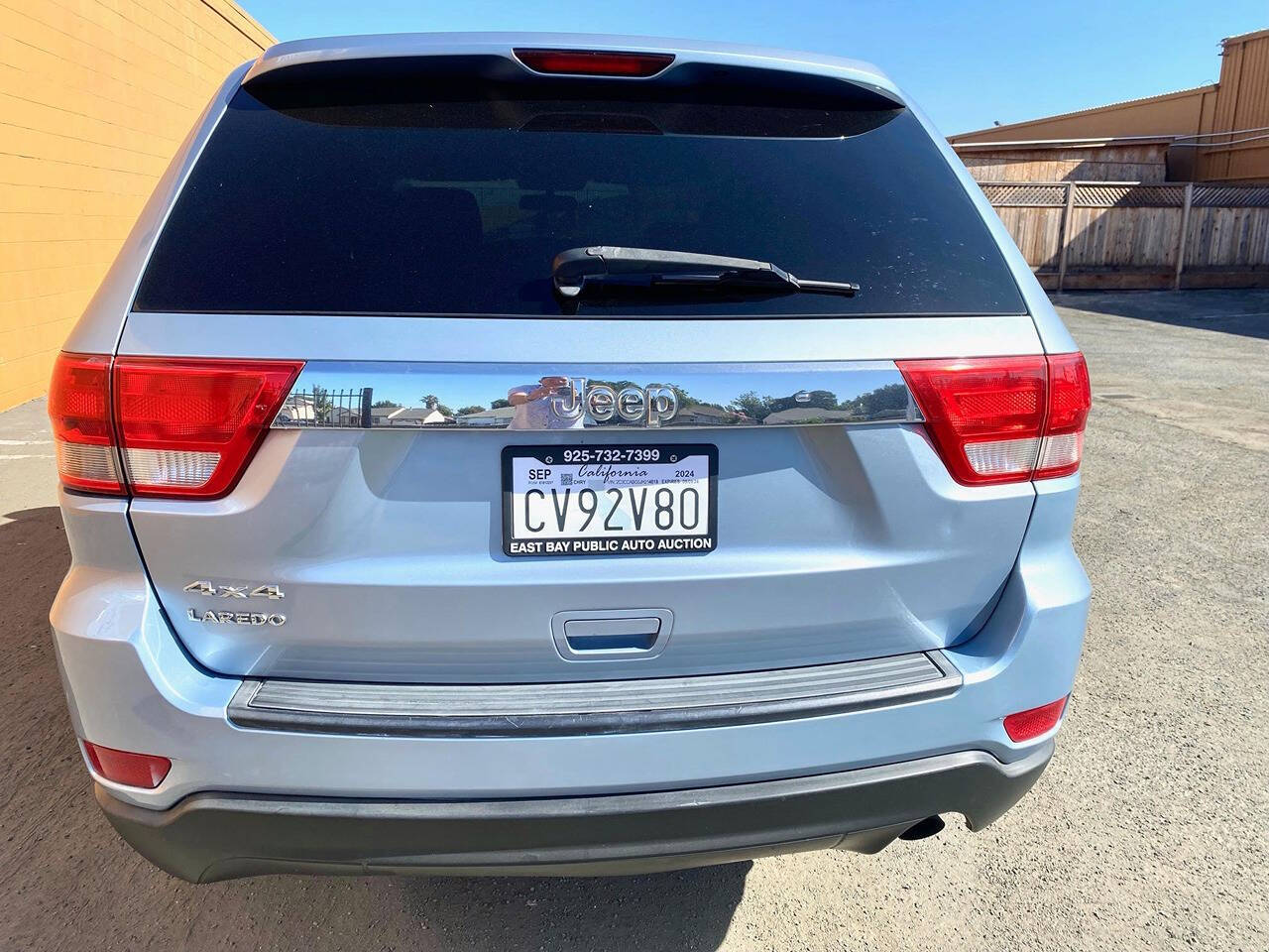 2013 Jeep Grand Cherokee for sale at East Bay Public Auto Auction in Antioch, CA