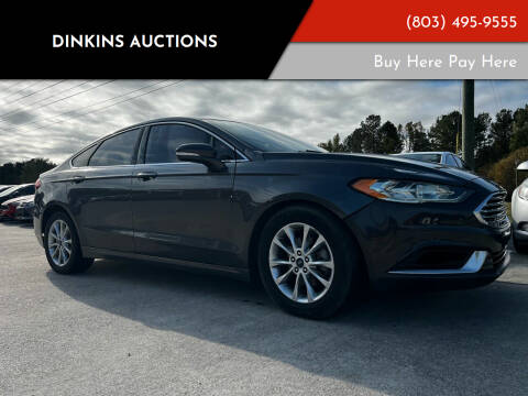 2017 Ford Fusion for sale at Dinkins Auctions in Sumter SC