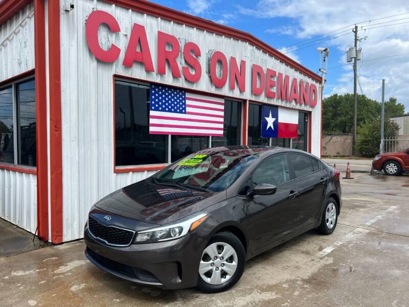 2017 Kia Forte for sale at Cars On Demand 2 in Pasadena TX