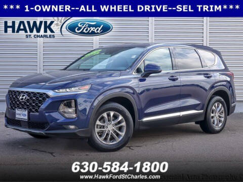 2019 Hyundai Santa Fe for sale at Hawk Ford of St. Charles in Saint Charles IL