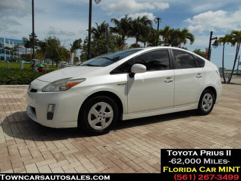 2010 Toyota Prius for sale at Town Cars Auto Sales in West Palm Beach FL