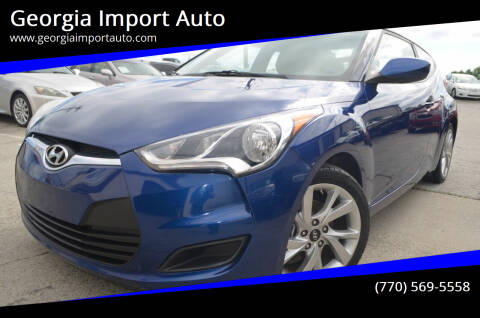 2016 Hyundai Veloster for sale at Georgia Import Auto in Alpharetta GA