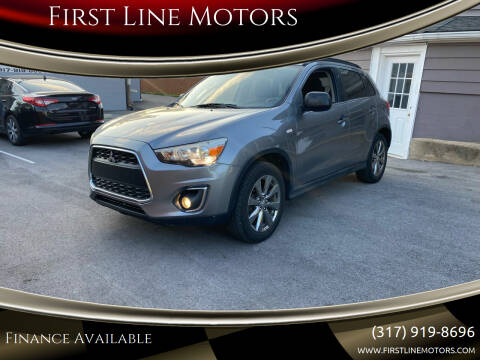 2013 Mitsubishi Outlander Sport for sale at First Line Motors in Brownsburg IN