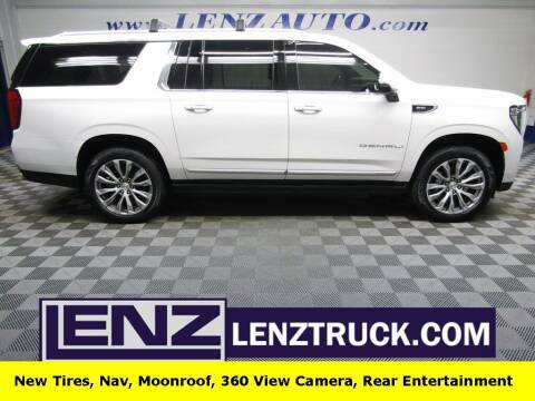 2021 GMC Yukon XL for sale at LENZ TRUCK CENTER in Fond Du Lac WI